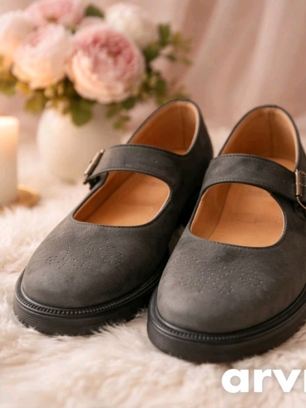 Dr Martens Doc Martens E1905 Mary Janes UK 6 US 8 Vtg Made in England